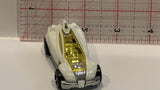 White Accelium G81821 Hot Wheels Toy Diecast Car