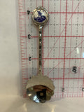 Blue Windmill Souvenir Spoon
