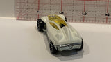 White Accelium G81821 Hot Wheels Toy Diecast Car