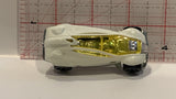 White Accelium G81821 Hot Wheels Toy Diecast Car