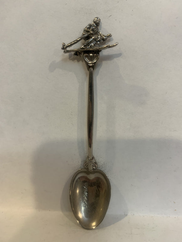 Fernie BC Skier Souvenir Spoon