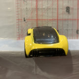 Yellow Phantom Racer Hot Wheels Loose Diecast Car 1/64 HD