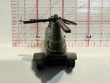 Green Army Triceratops Helicopter Unbranded Diecast Car