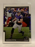 #238 Dennis Pitta Baltimore Ravens 2017 Donruss Football Card