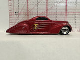 Red Swoop Coupe 2002 Hot Wheels Diecast Car