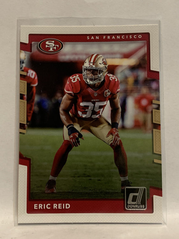 #297 Eric Reid San Francisco 49ers 2017 Donruss Football Card