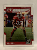 #297 Eric Reid San Francisco 49ers 2017 Donruss Football Card