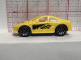 Yellow  Racer Unbranded Diecast Car