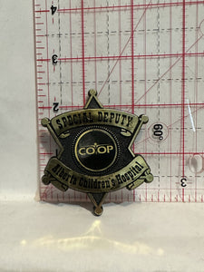 Special Deputy Co Op Star Alberta Childrens Hospital Button Pinback