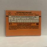 #481 Kevin Paul Mmahat New York Yankees 1990 Donruss Baseball Card HV