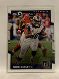 #205 Todd Gurley II Los Angeles Rams 2017 Donruss Football Card