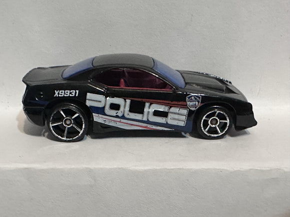 Black Police Rapid Transit G21 X9931 2003 Hot Wheels Diecast Car