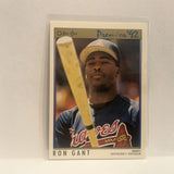 #4 Ron Gant Atlanta Braves 1992 O-Pee-Chee Premier Baseball Card HV