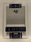 #205 Todd Gurley II Los Angeles Rams 2017 Donruss Football Card