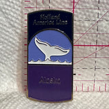 Holland America Line Alaska Whale  Lapel Pin