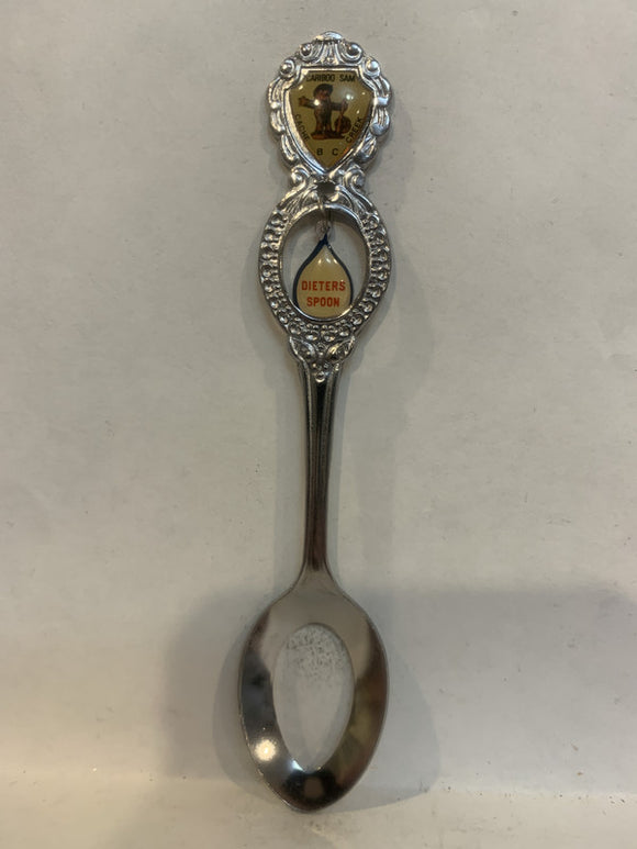 Cariboo Sam Cache Creek BC Dieters Spoon Souvenir Spoon