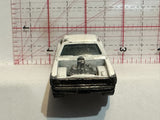 White Crower Plymouth Duster C47 2007 Hot Wheels Diecast Car