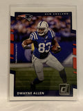 #240 Dwayne Allen New England Patriots 2017 Donruss Football Card