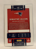 #240 Dwayne Allen New England Patriots 2017 Donruss Football Card