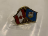 Canada Alberta Friendship Flags Lapel Hat Pin CM