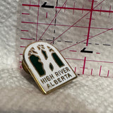 High River Alberta    Lapel Pin