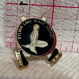 Sylvan Lake Minor Hockey Mermaid  Lapel Pin