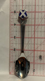 Scotland Flag Sheffield England Bichrome Souvenir Spoon
