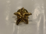 Starfish Lapel Hat Pin CM