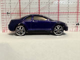 Blue Sedan Racer Motor Max Diecast Car