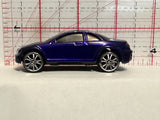 Blue Sedan Racer Motor Max Diecast Car