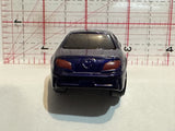 Blue Sedan Racer Motor Max Diecast Car