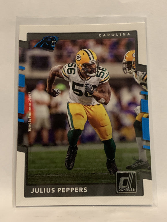 #235 Julius Peppers Carolina Panthers 2017 Donruss Football Card