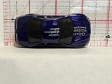 Blue Sedan Racer Motor Max Diecast Car
