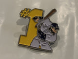 #1 Baseball Player Lapel Hat Pin CM