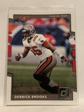 #255 Derrick Brooks Tampa Bay Buccaneers 2017 Donruss Football Card