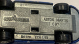 Blue Aston Martin DB7 1/60 Majorette Toy Diecast Car