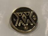 Designer Logo Lapel Hat Pin CM