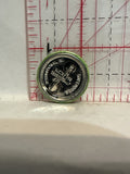 Green Shamrock Plaid Button Pinback