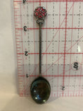 Pink Flower Souvenir Spoon