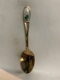 White Daffodil Souvenir Spoon