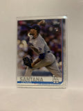 #95 Dennis Santana Rookie Los Angeles Dodgers 2019 Topps Series 1 Baseball Card