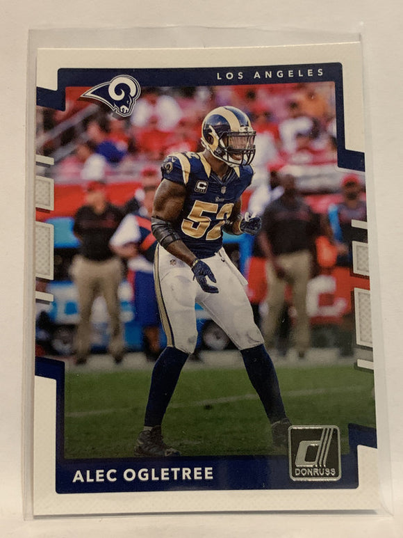 #224 Alec Ogletree Los Angeles Rams 2017 Donruss Football Card