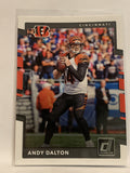 #239 Andy Dalton Cincinnati Bengals 2017 Donruss Hockey Card
