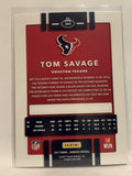 #283 Tom Savage Houston Texans 2017 Donruss Football Card