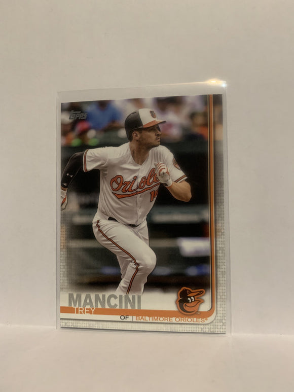 #240 Trey Mancini Baltimore Orioles 2019 Topps Series 1 Baseball Card