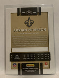 #292 Adrian Peterson New Orleans Saints 2017 Donruss Football Card
