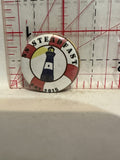 SS Steadfast 2015 Life Preserver Lighthouse Button Pinback