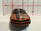 Orange Camaro Convertible Concept Hot Wheels Diecast Car