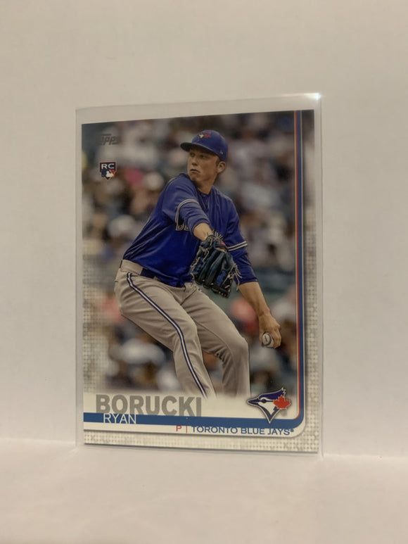 #246 Ryan Borucki Rookie Toronto Blue Jays 2019 Topps Series 1 Baseball Card