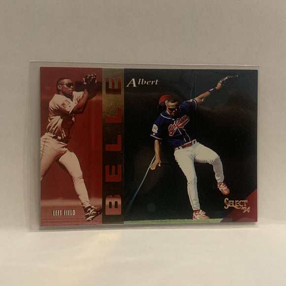 #235 Albert Belle Cleveland Indians 1994 Score Select Baseball Card HX